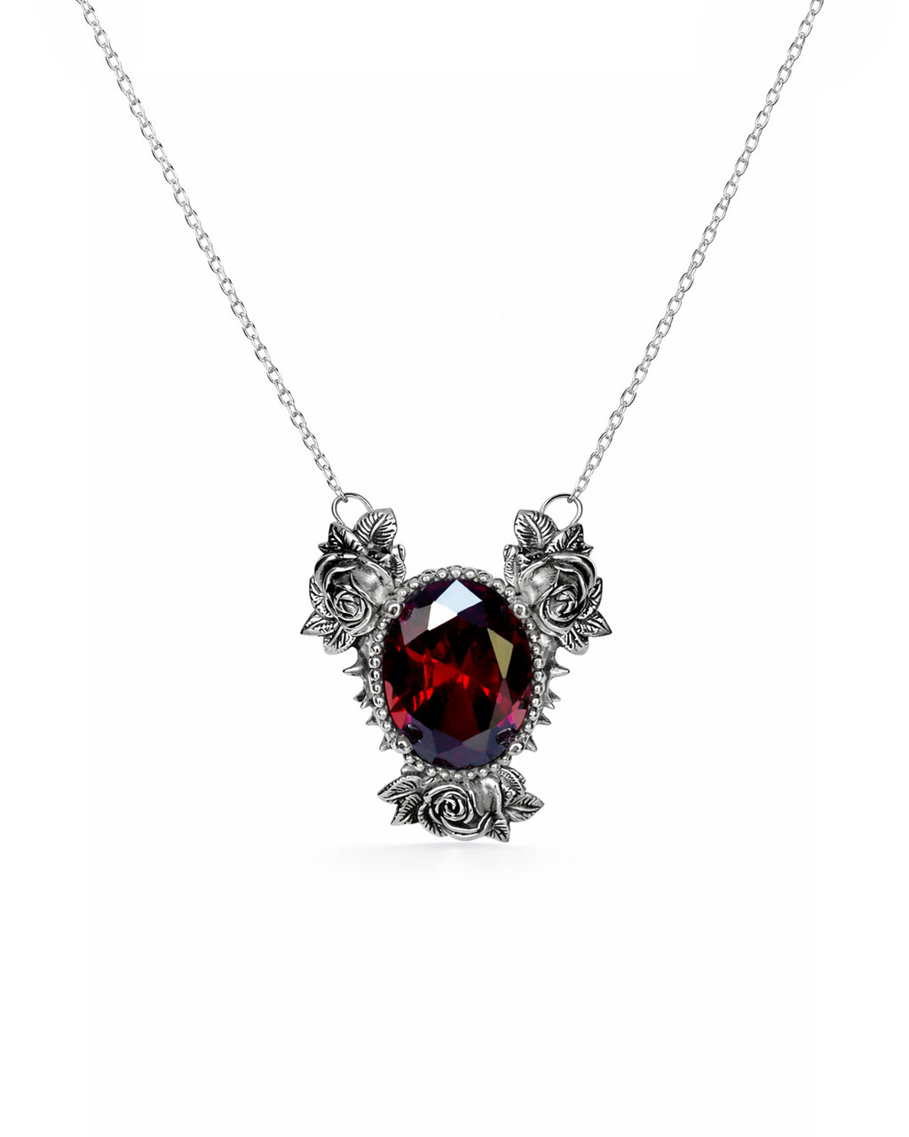 Crimson Bloom Kolye