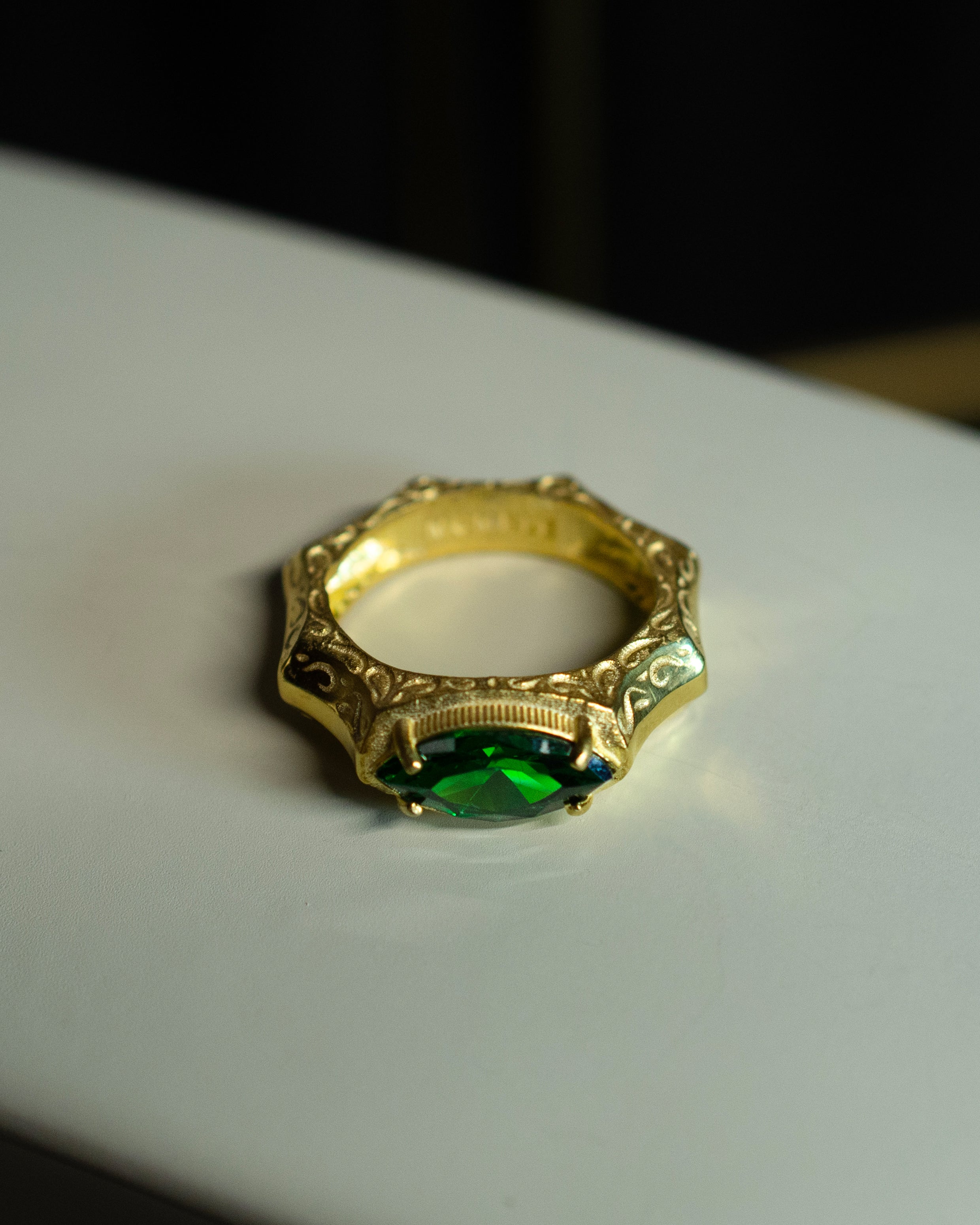 Baroque Marquise 14 Ayar Altın Kaplama