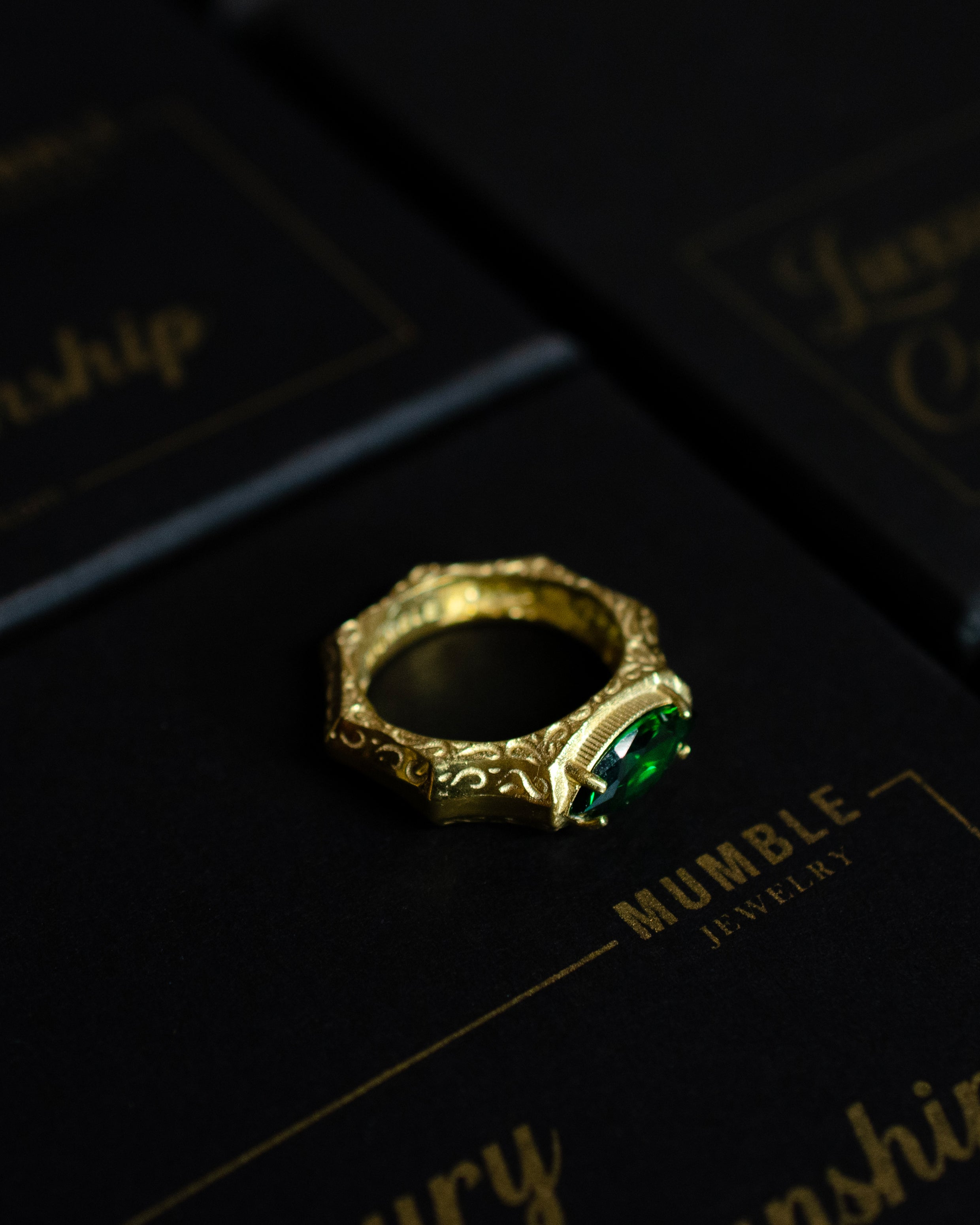 Baroque Marquise 14 Ayar Altın Kaplama