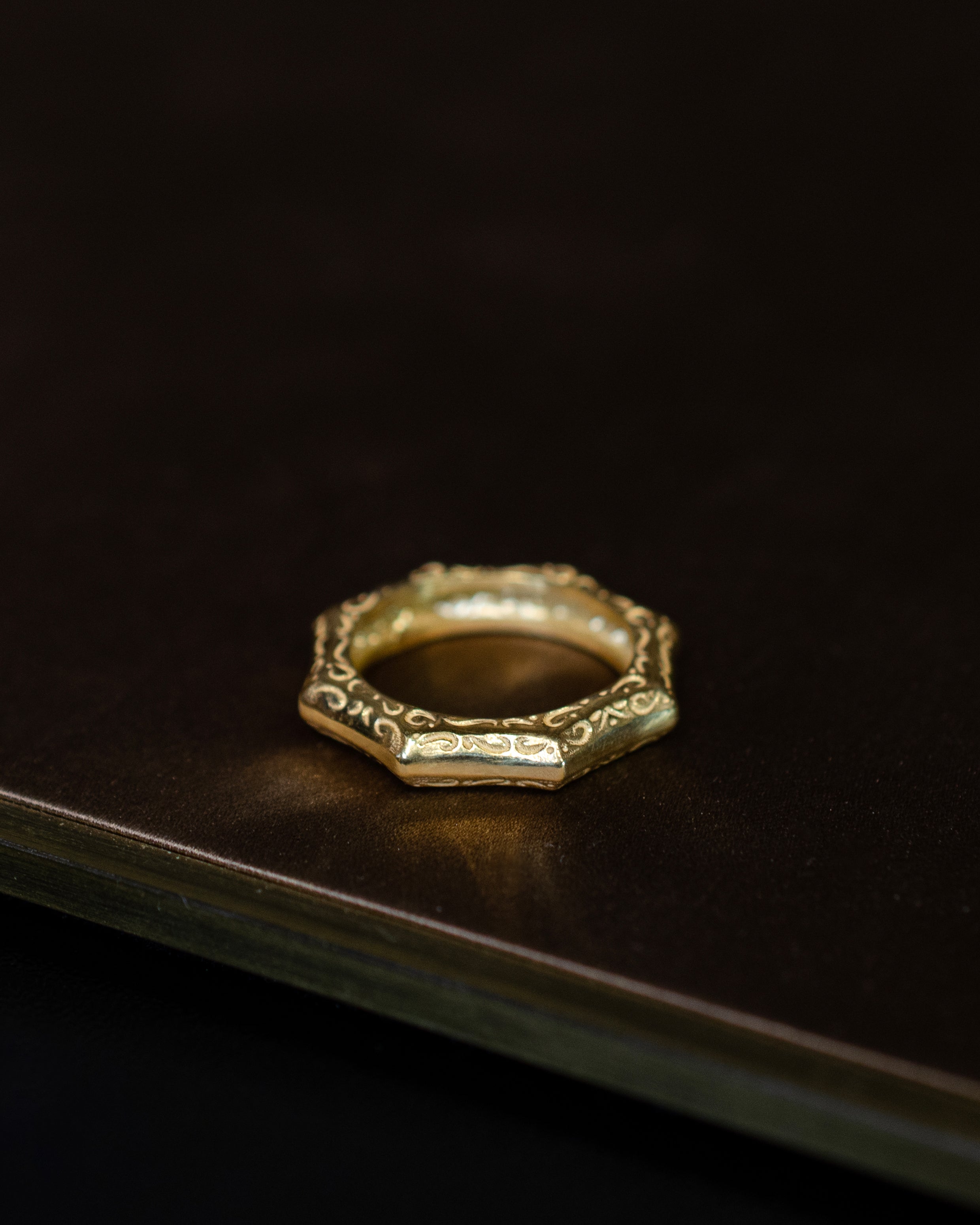 Baroque Frame 14 Ayar Altın Kaplama