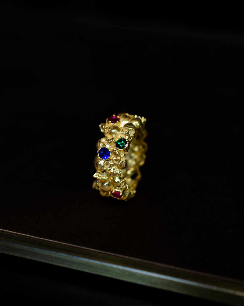 Nocturne Skull Band 14 Ayar Altın Kaplama